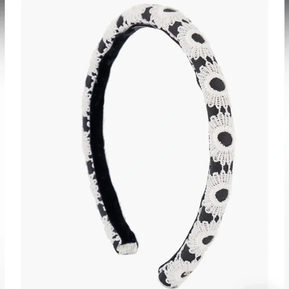 Alexandre de Paris Flower Bow Headband ALEXANDRE DE PARIS Cutout Ultracomfort Acetate Headband main image 4